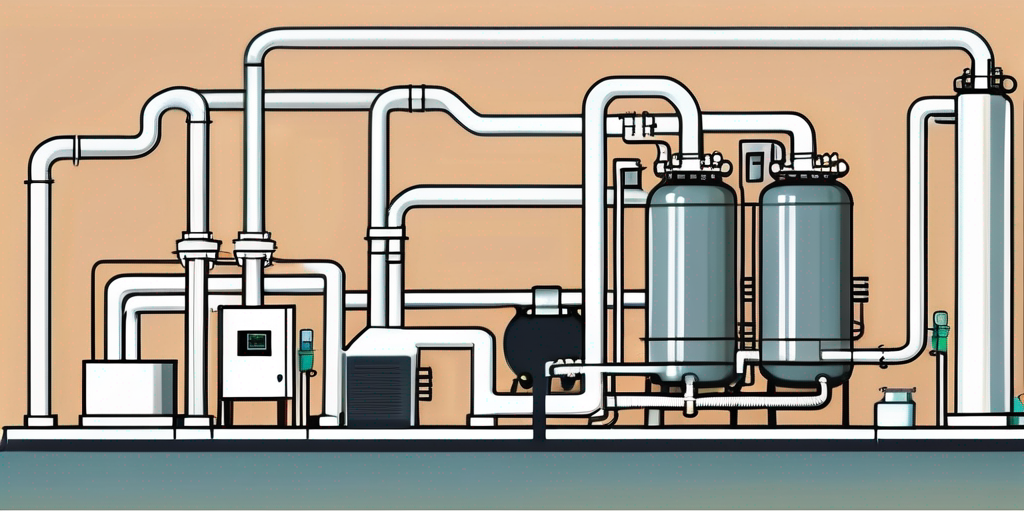A wastewater heat pump system