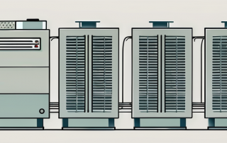 A heating system with a heat pump