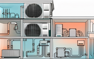 A heat pump ventilation system