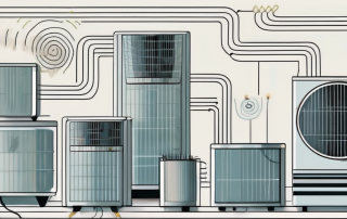 A noise-producing air heat pump