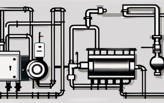 A detailed gas heating system