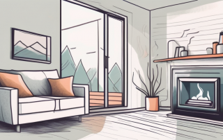 A cozy home with visible insulation