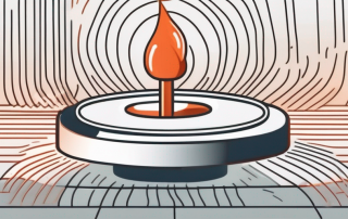 A manual control knob for underfloor heating