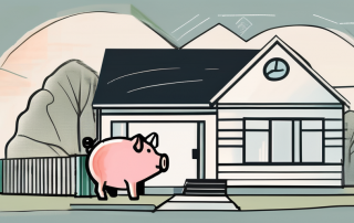 A house and a piggy bank combined