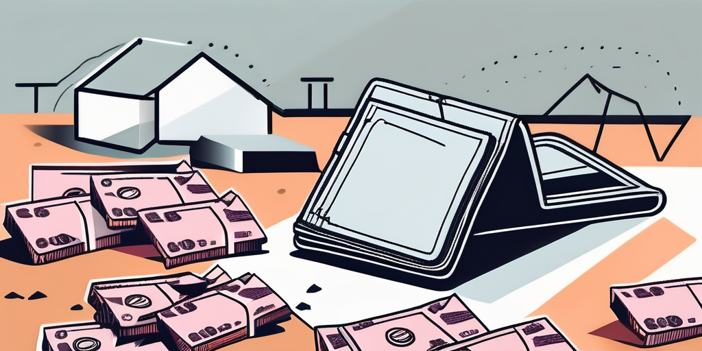 A wallet with euros spilling out