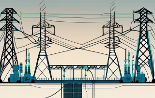 An evu (electricity supply unit) with visible internal components