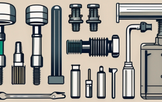 A stuck radiator valve with visible internal components