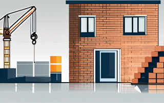 Various construction elements like bricks