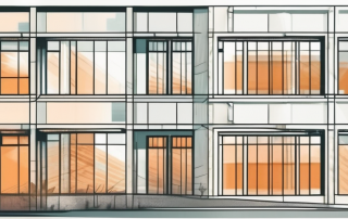 A building mid-renovation