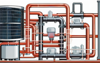 An air-water heat pump system