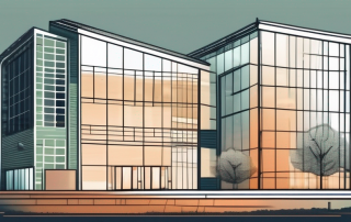 A non-residential building like a commercial office or a factory