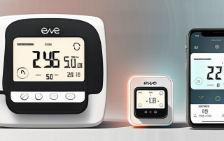 Different generations of the eve thermo smart thermostat