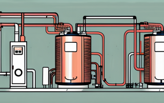 A domestic hot water heat pump