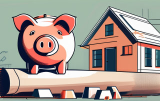 A house under construction