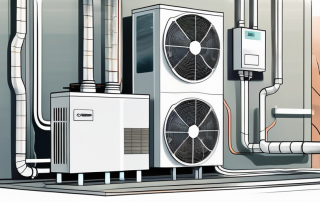 A heat pump system using air