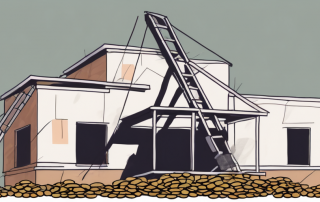 An old building undergoing renovation