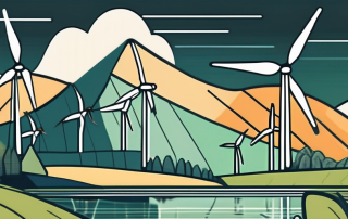 Various renewable energy sources such as wind turbines