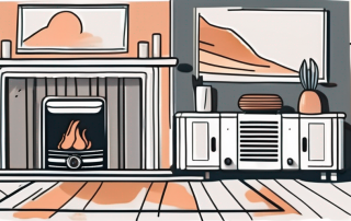 A variety of heating systems like a fireplace