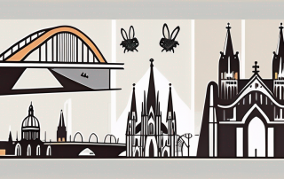 The cologne cityscape