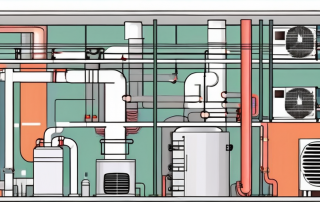 A modern heating heat pump system