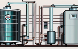 A heating heat pump system