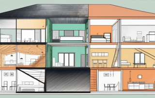 A cross-section of a low-energy house