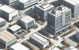 Various types of non-residential buildings such as factories