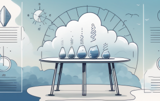 A table chart with various symbols representing different air elements and quantities
