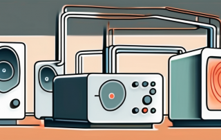 A heating system with a remote reading device