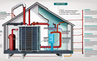 A water-air heat pump