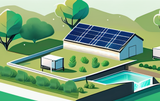 A solar ice storage heat pump system