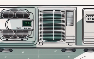A heat pump with different dimensions and a calculator