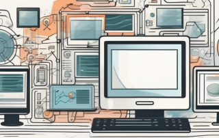 A computer monitor displaying a webpage