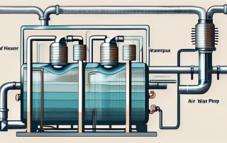 A luft-wasser-wärmepumpe (air-water heat pump)