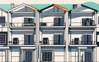 A house with solar panels on the roof