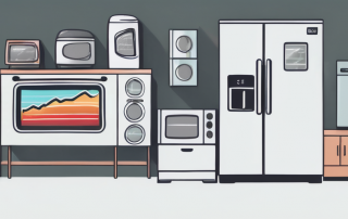 A meter gauge showing different energy consumption levels marked in kwh per year