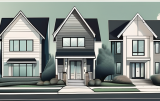 Three distinct family homes