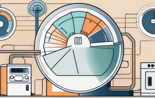 A smart meter connected to various household appliances