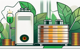 A modern heating system with a radiant glow