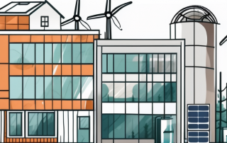 A variety of buildings