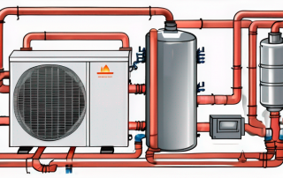 A high-temperature heat pump system