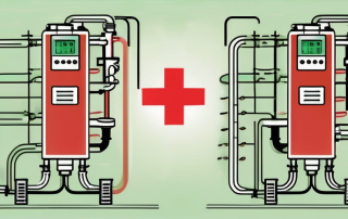 A water-water heat pump