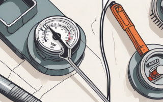 A heating thermostat being replaced