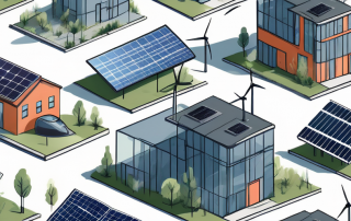 A variety of buildings