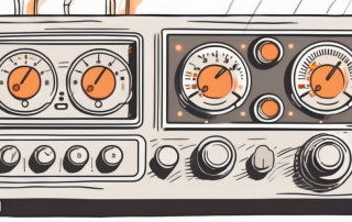 A programmable heating timer being adjusted