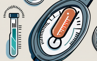 Various measurement tools like a thermometer