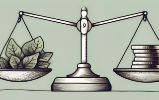 Two symbolic objects representing 'vermögenswirksame leistungen' (asset-effective services) and 'bausparvertrag' (home savings contract)