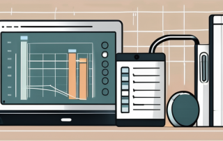 The netatmo device with a checklist beside it
