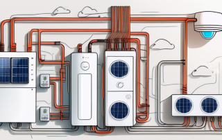 An innovative heating system with various high-tech components