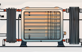 A heat pump radiator